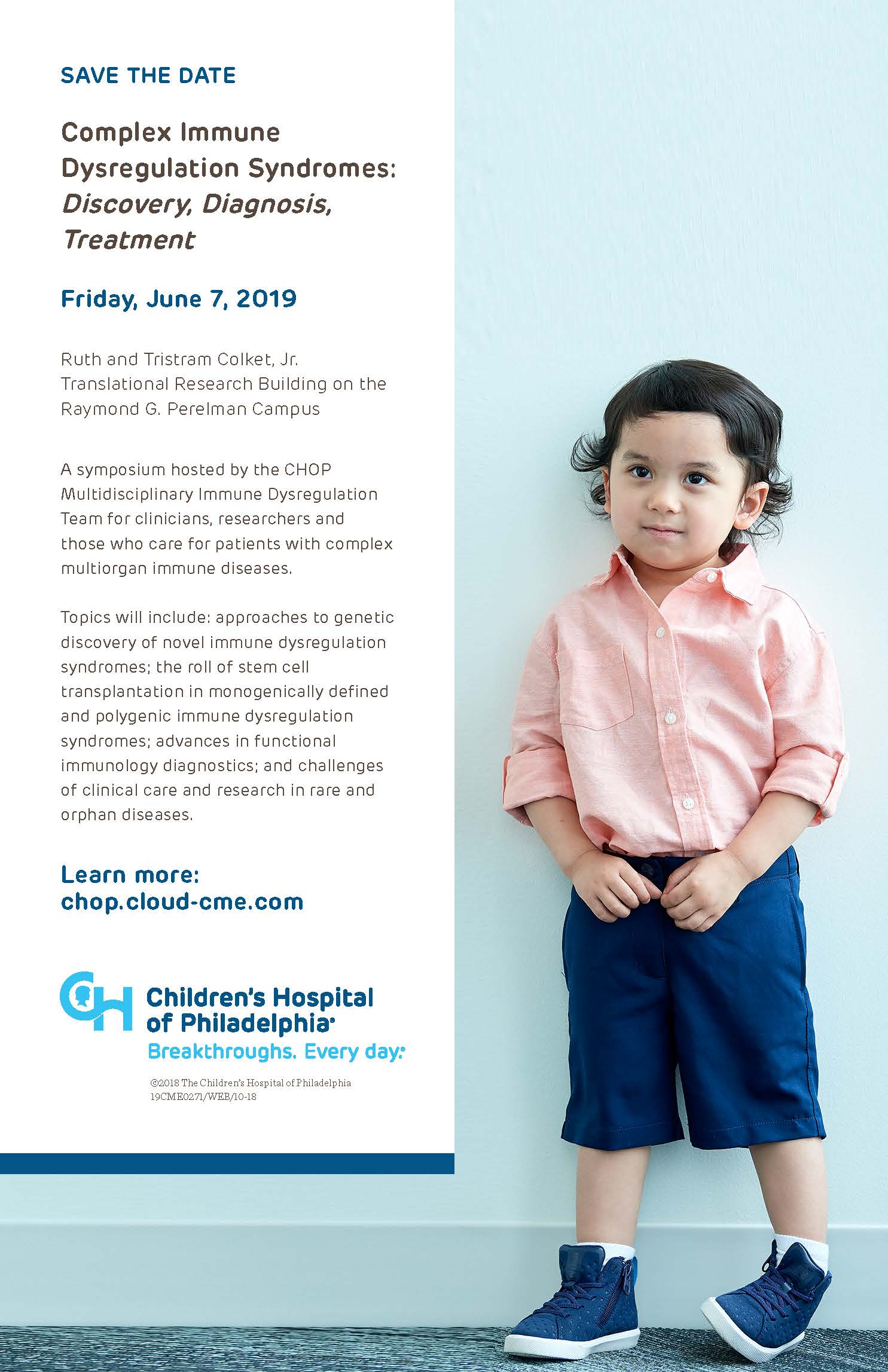 Complex Immune Dysregulation Syndromes: Discovery, Diagnosis and Treatment Banner
